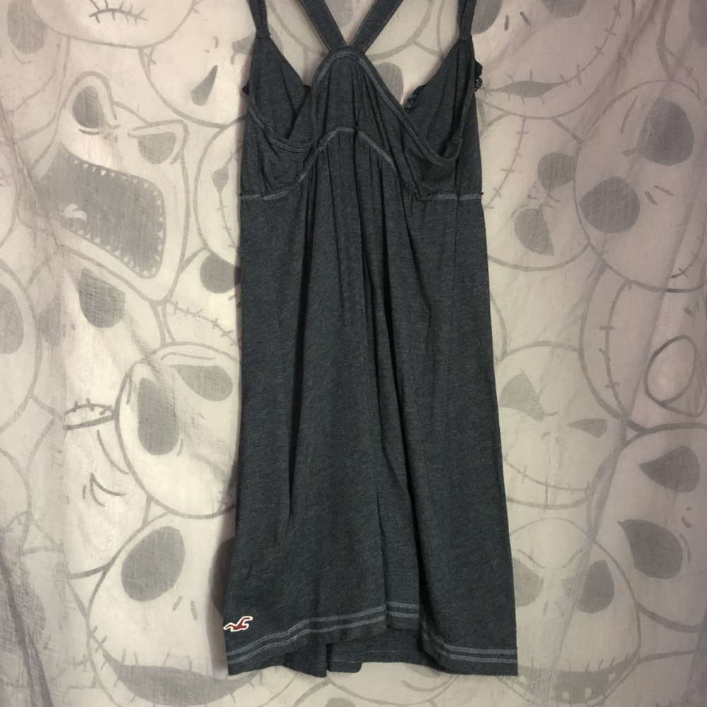 Navy Ruffle Tank - Picture 4 of 4